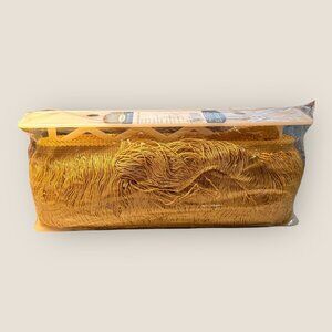Wrights Home Inspirations 4 in Lt Gold Fringe Trim Sewing Signature Series 9 yds